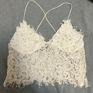 Zara lace top